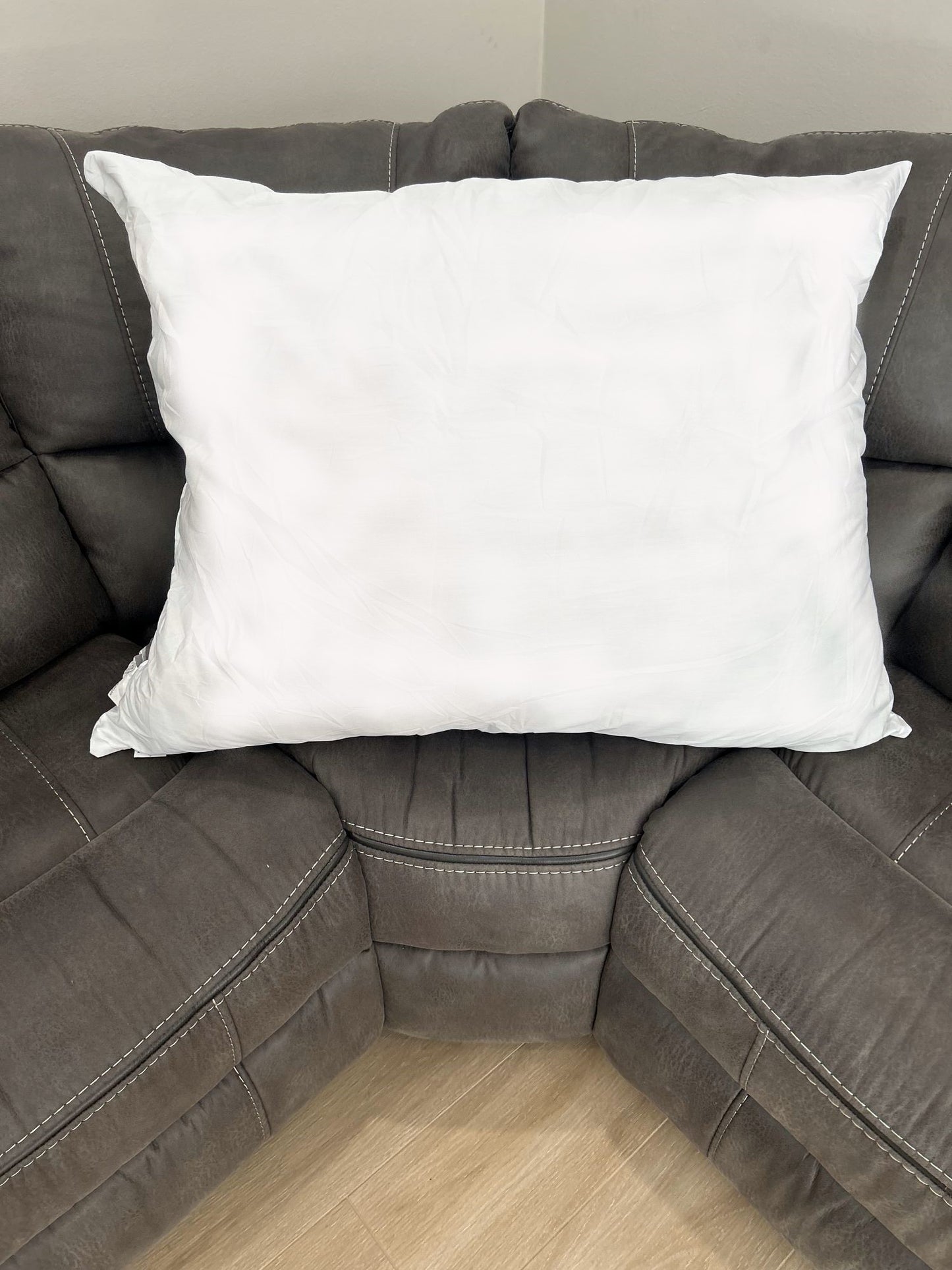 Southern Textiles Dutch Euro Oversized Pillow Insert 32” x 39” (1 pillow) Made in the USA Cotton Sateen