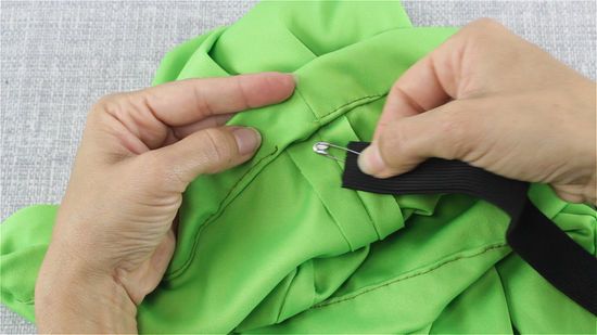 4 inch Double Sided Plush Soft Sewing Elastic Black 100% US Made and Berry Compliant