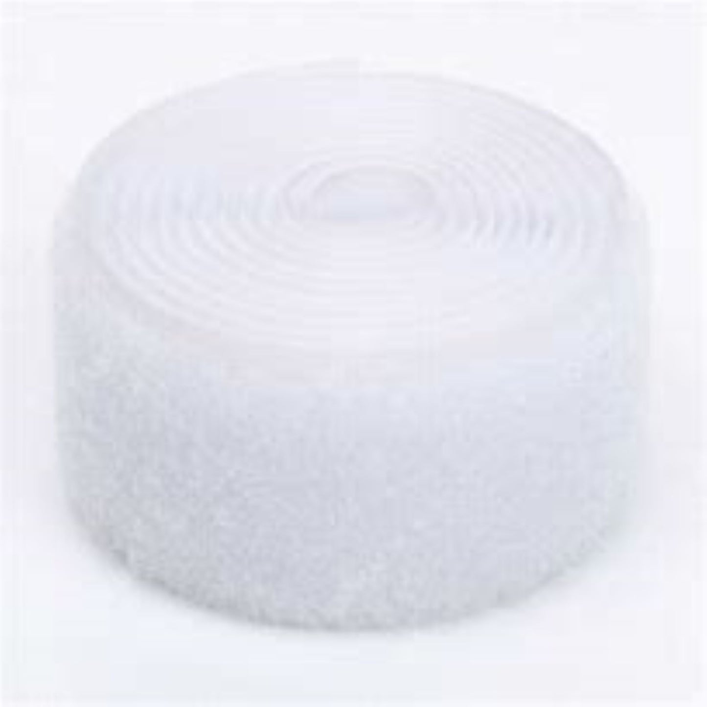 1", 2" & 4" White Sew on (Hook and Loop Tape Set) Nylon Fabric Non-Adhesive Fastener Interlocking Tape