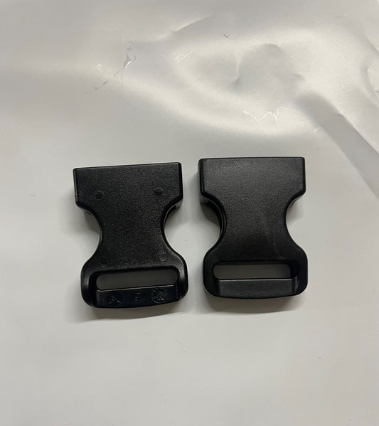 1in/25mm Quick Slide Release Plastic Buckle (Female Side Only) Black Clip Dual 250pk-big sale!