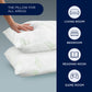 Southern Textiles Bamboo Alternative Down Sleeping Pillow 100% Polyester made from Bamboo and Hypoallergenic Fiber Fill, Standard/Queen or King 2PK