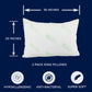 Southern Textiles Bamboo Alternative Down Sleeping Pillow 100% Polyester made from Bamboo and Hypoallergenic Fiber Fill, Standard/Queen or King 2PK