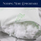 Southern Textiles Bamboo Alternative Down Sleeping Pillow 100% Polyester made from Bamboo and Hypoallergenic Fiber Fill, Standard/Queen or King 2PK