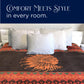 Beacon Blankets Southwestern Chief Henry Native American Design Premium Thick Plush Cotton Blend Blanket/Throw
