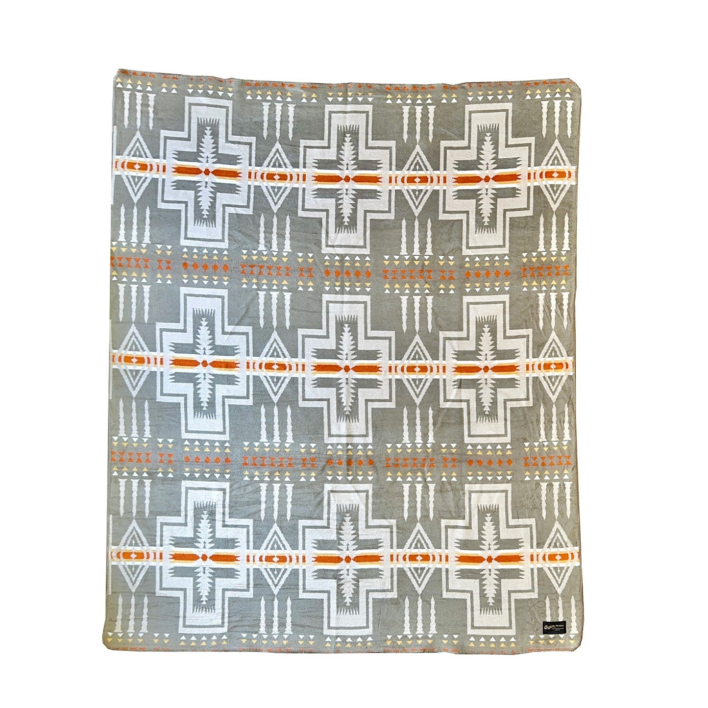 Beacon Blankets Southwestern Agawam Native American Design Premium Thick Plush Cotton Blend Blanket/Throw