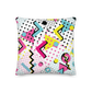 Throwback Retro 70's 80's 90's Retro Premium Throw Pillow