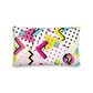 Throwback Retro 70's 80's 90's Retro Premium Throw Pillow