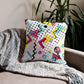 Throwback Retro 70's 80's 90's Retro Premium Throw Pillow