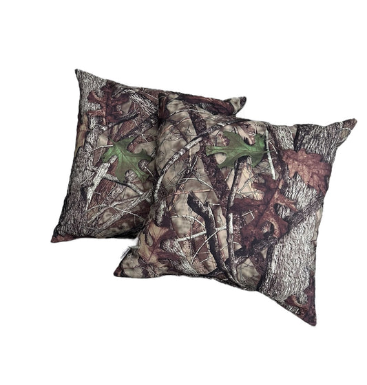 TrueTimber Camo Outdoor/Indoor Pillows–  18" x 18" (2-Pack) Southern Textiles Throw Pillow Set