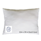 Southern Textiles Dutch Euro Oversized Pillow Insert 32” x 39” (1 pillow) Made in the USA Cotton Sateen