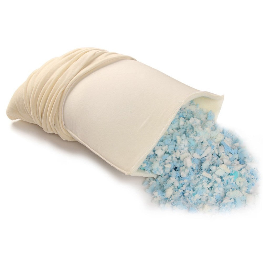 Premium Shredded Memory Foam Made in USA Filling Stuffing for Pillows Dog Beds Bean Bags Cushions Crafting Material