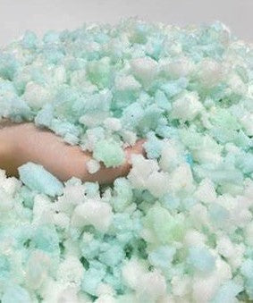 Premium Shredded Memory Foam Made in USA Filling Stuffing for Pillows Dog Beds Bean Bags Cushions Crafting Material
