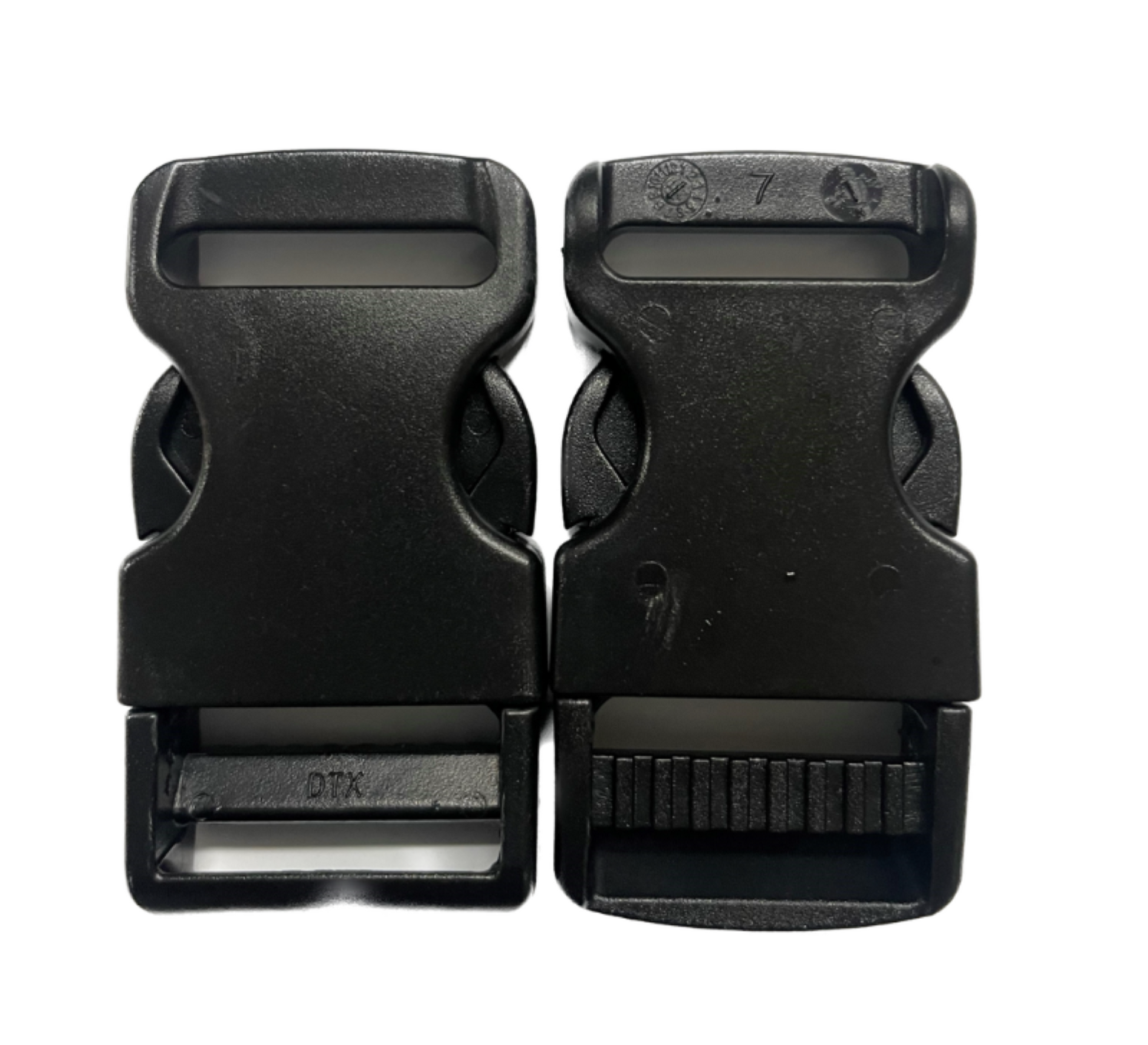 1 Inch 25mm Quick Slide Release Plastic Buckle Black Clips Webbing