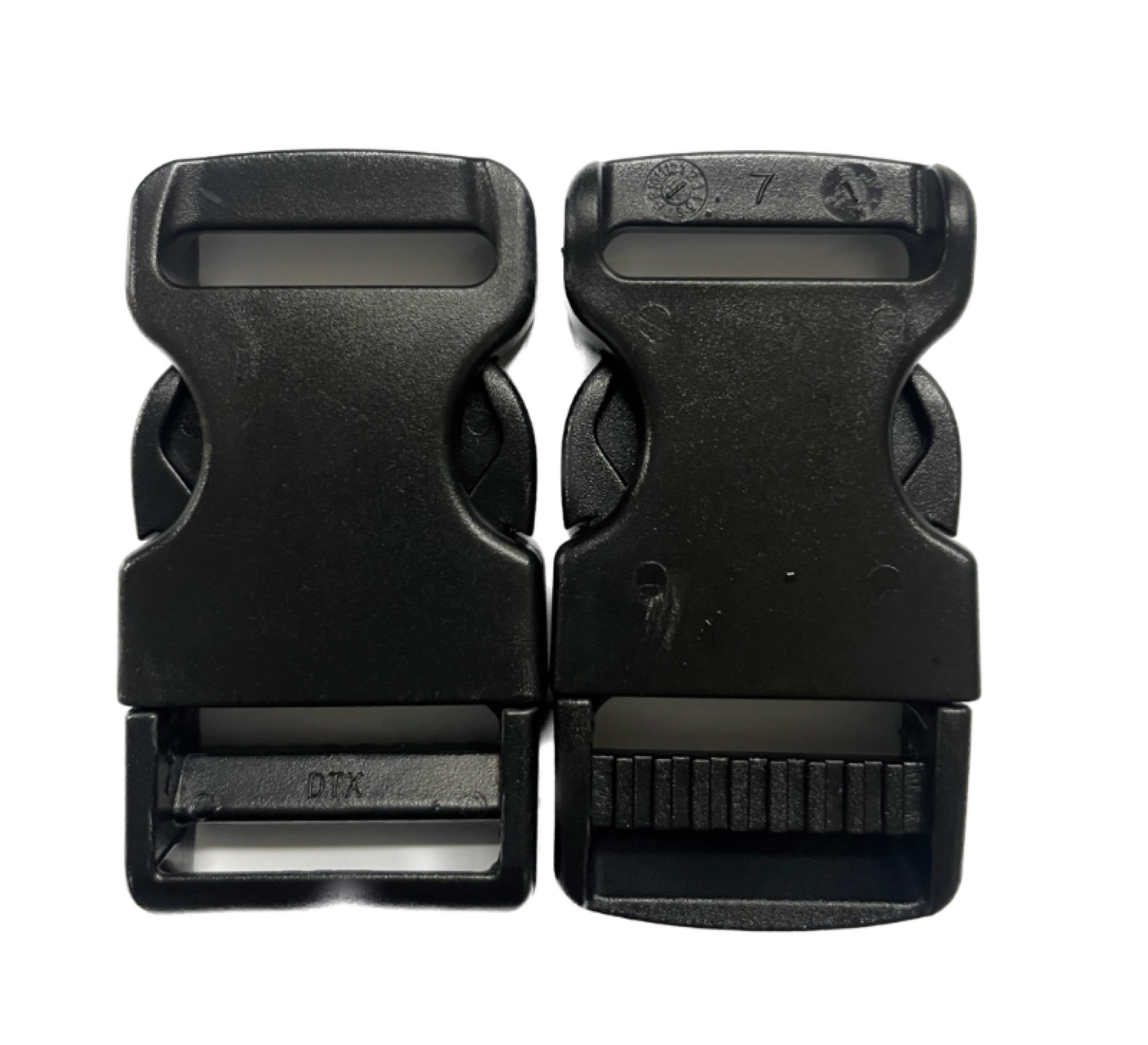 1 Inch/25mm Quick Slide Release Plastic Buckle Black Clips Webbing