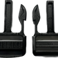 1 Inch/25mm Quick Slide Release Plastic Buckle Black Clips Webbing Buckles Repairing