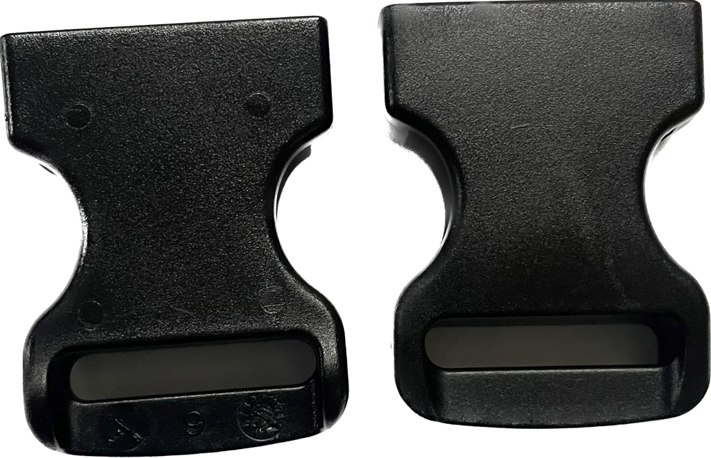 1 Inch/25mm Quick Slide Release Plastic Buckle Black Clips Webbing Buckles Repairing