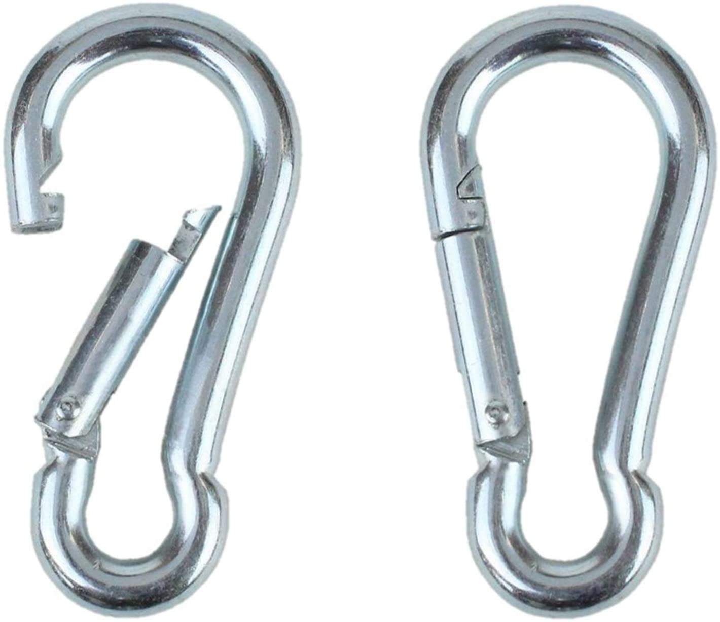 1/4 in Heavy Duty Carabiner Spring Snap Hook 2.36 in Tall x 1/4 in Dia –  Southern Textiles
