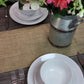 Burlap Natural Jute Table Runners, Rustic Table Décor, Boho Chic, Decor for Weddings, Parties, Birthdays, and Holidays
