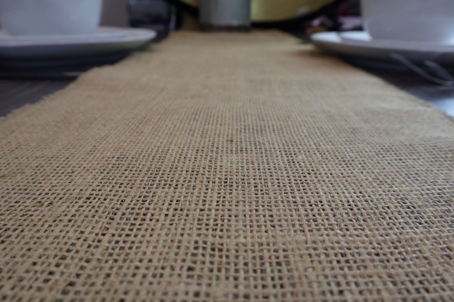 Burlap Natural Jute Table Runners, Rustic Table Décor, Boho Chic, Decor for Weddings, Parties, Birthdays, and Holidays
