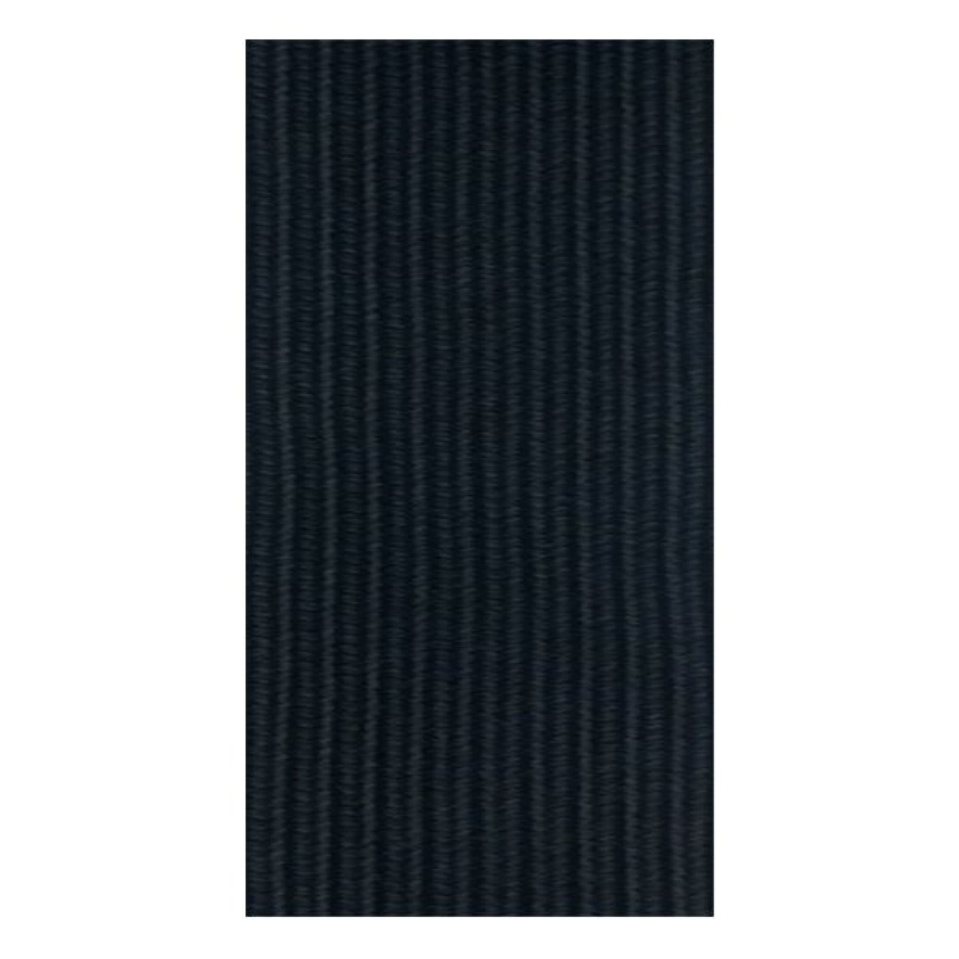 iCraft 1.5-inch Wide Colored Double-Side Twill Woven Elastic,2 Yards,Black 32110